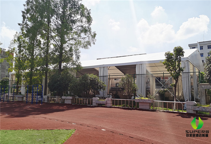 湖北隨州籃球場(chǎng)篷房