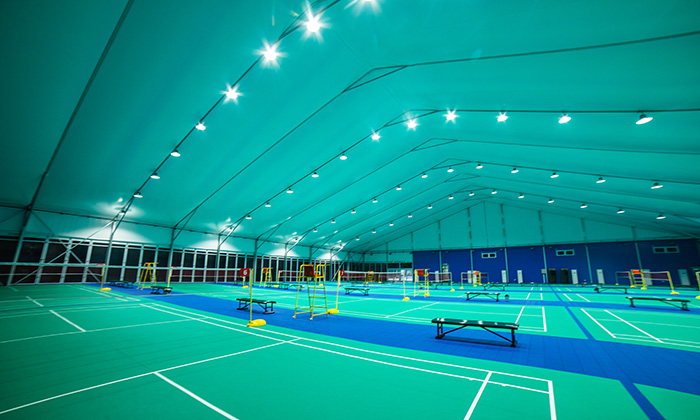 室內羽毛球場篷房