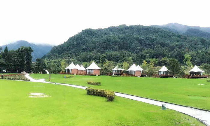 好來居四川酒店帳篷項目