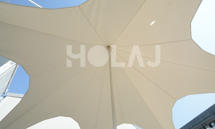 單峰星型天幕帳篷